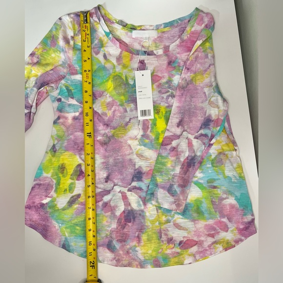 Adyson Parker Spring Lilac Combo Cotton Shirt Lightweight Top Easter - Picture 6 of 8